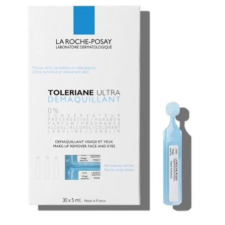 La Roche Posay-phas Toleriane Ultra Struccanti Monodosi 30 X 5 Ml