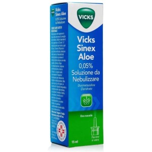 Procter & Gamble Vicks Sinex Aloe Spray con Applicatore 15 Ml