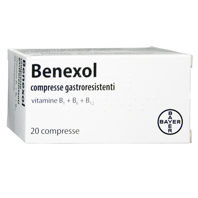 Benexol*20cpr gastr fl Benexol*20cpr gastr fl