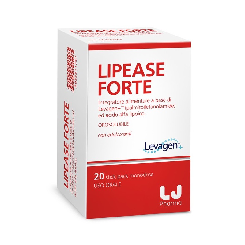 Farmitalia - Soc. Unipers. Lipease Forte 20 Stick Pack Monodose Farmitalia - Soc. Unipers. Lipease Forte 20 Stick Pack Monodose