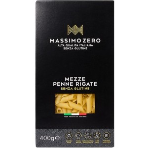 Massimo Zero Mezze Penne Rigate 400 G
