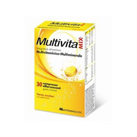 Montefarmaco Otc Multivitamix Senza Zucchero 30 Compresse Effervescenti Montefarmaco Otc Multivitamix Senza Zucchero 30 Compresse Effervescenti