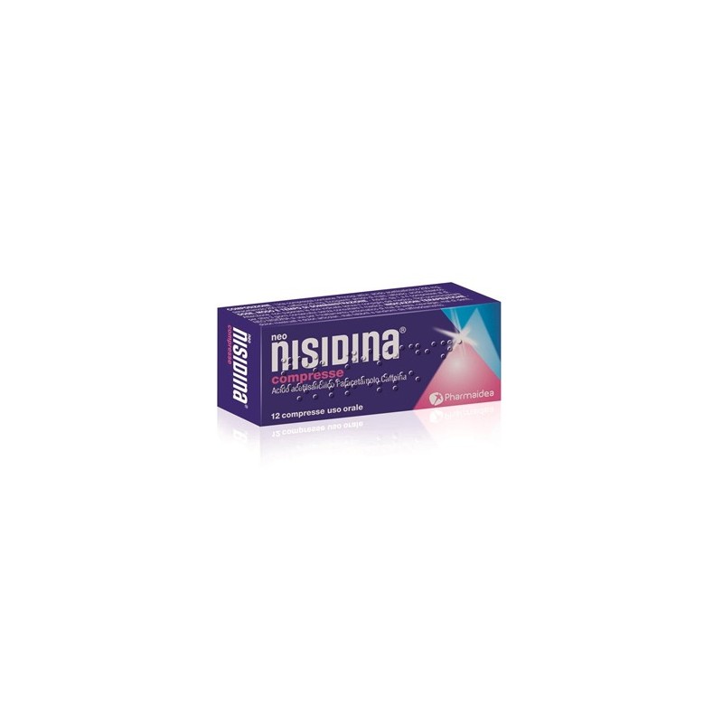 Pharmaidea Neo Nisidina 12 Compresse Acido Acetilsalicilico + Paracetamolo + Caffeina