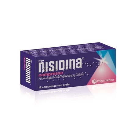 Pharmaidea Neo Nisidina 12 Compresse Acido Acetilsalicilico + Paracetamolo + Caffeina