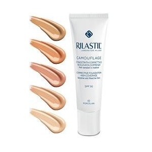 Ist. Ganassini Rilastil Camouflage Fondotinta Correttivo Fluido Elevata Coprenza 50 30 Ml