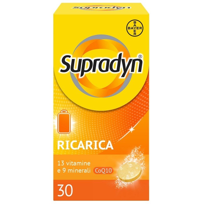 Supradyn Ricarica per l'energia - 30 Compresse Effeverscenti