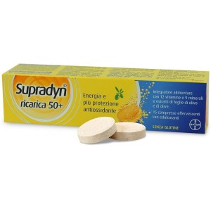 Bayer Supradyn Ricarica 50+ Multivitaminico - 15 Compresse Effervescenti