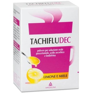 Tachifludec Polvere Per Soluzione Orale Gusto Limone e Miele 10 bustine Stati Influenzali