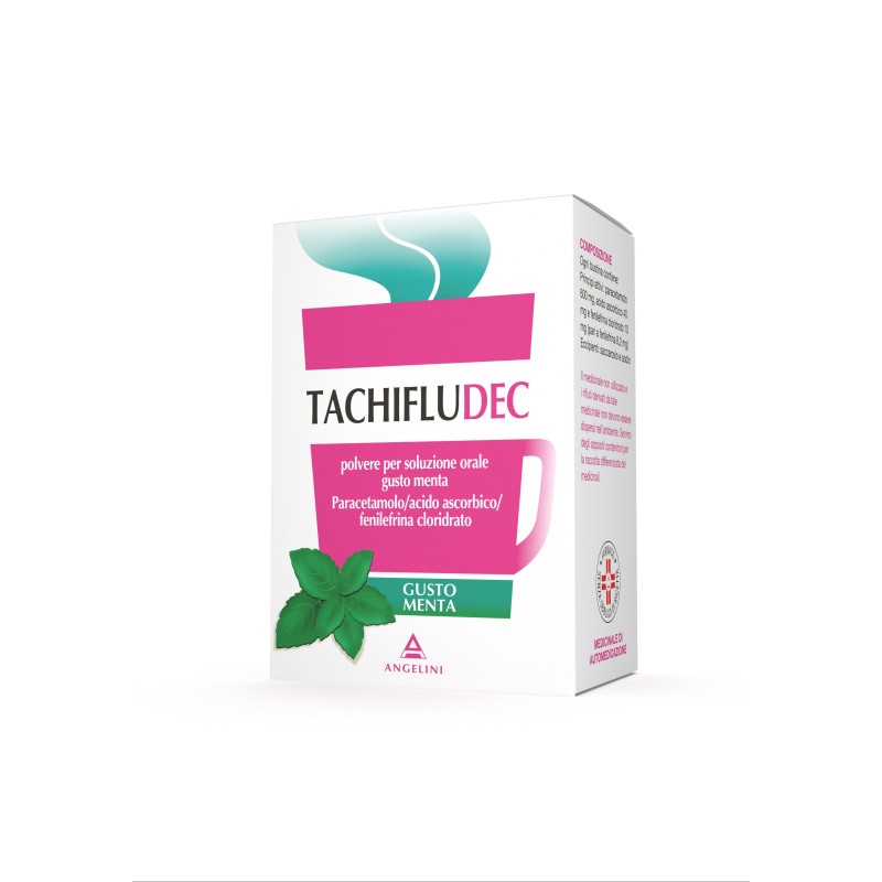 Tachifludec Polvere Per Soluzione Orale Gusto Menta 10 bustine