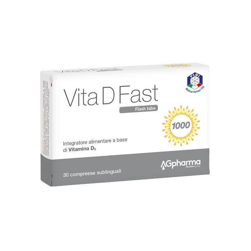 Vita D Fast integratore 30 Compresse