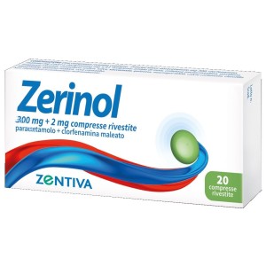 Zerinol 20 compresse rivestite 300mg+2mg