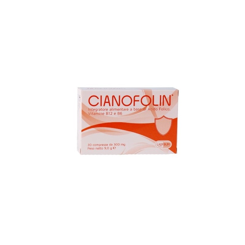 Laerbium Pharma Cianofolin 30 Compresse Gastroprotette 9 G Laerbium Pharma Cianofolin 30 Compresse Gastroprotette 9 G