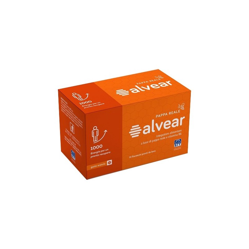 Sit Laboratorio Farmac. Alvear 1000 Pappa Reale 10 Flaconcini Gusto Arancia Sit Laboratorio Farmac. Alvear 1000 Pappa Reale 10 Flaconcini Gusto Arancia