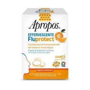 Apropos fluprotect effervescente c 20 compresse
