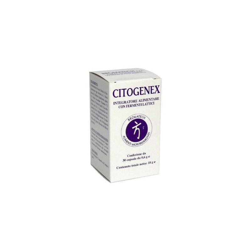 Bromatech Citogenex Fermenti Lattici Vivi - 30 Capsule