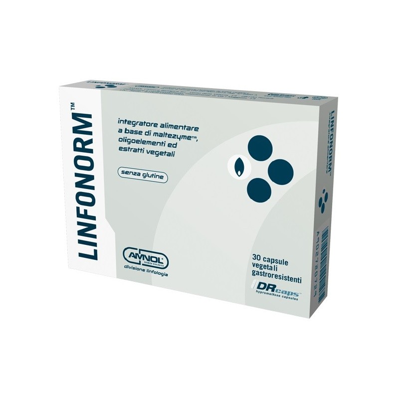 Linfonorm 30 capsule vegetali gastroresistente