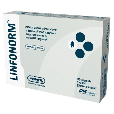 Linfonorm 30 capsule vegetali gastroresistente