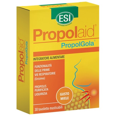 Propolaid propolgola miele 30 tavolette Propolaid propolgola miele 30 tavolette