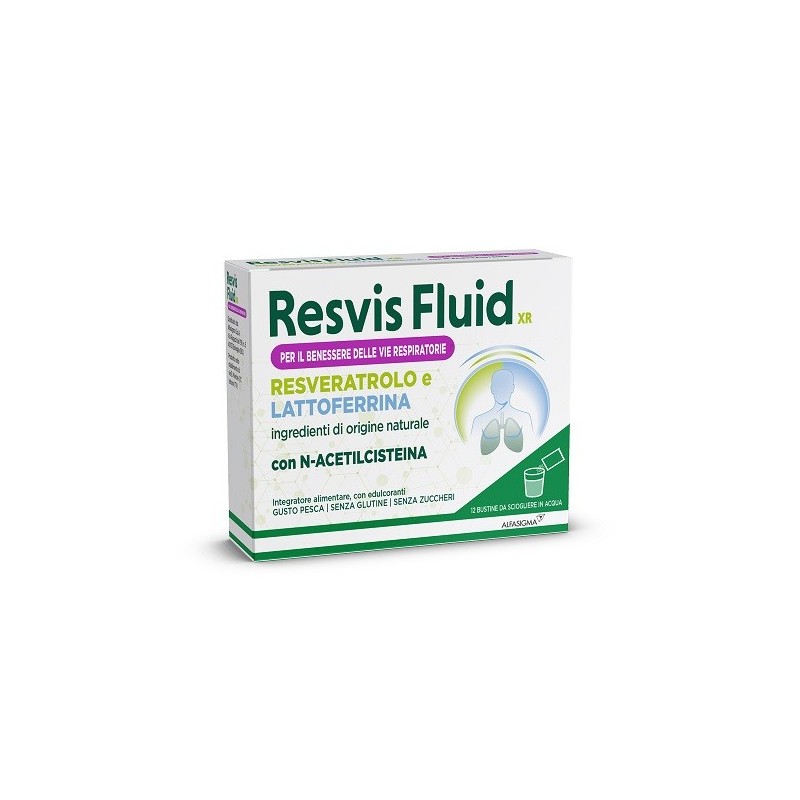 Resvis fluid xr biofutura 12 bustine