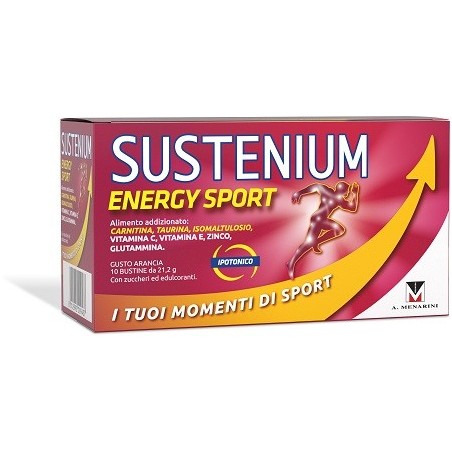 A. Menarini Ind. Farm. Riun. Sustenium Energy Sport 10 Bustine