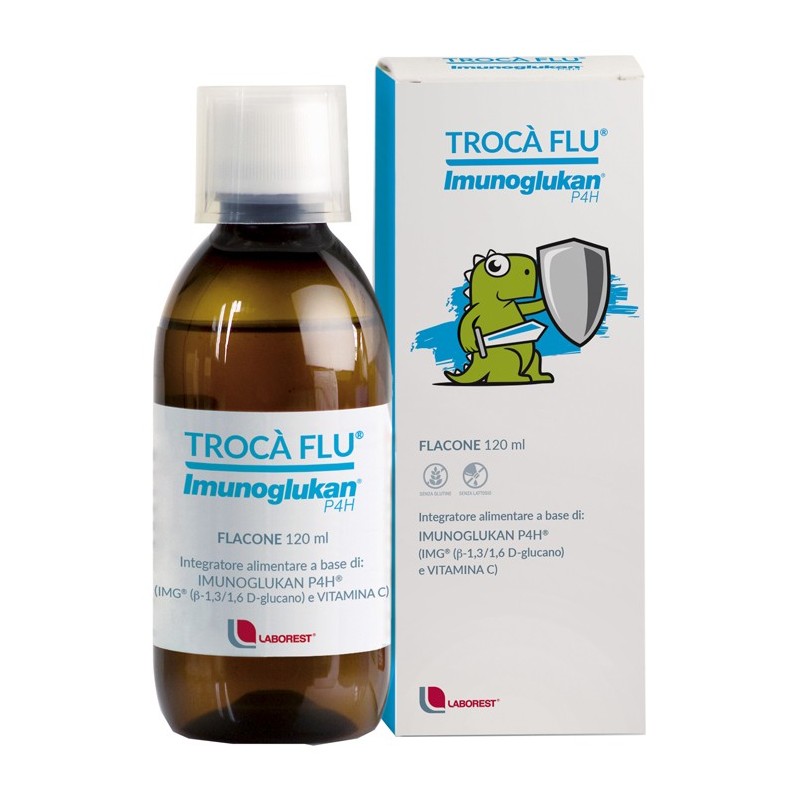 Troca' flu' imunoglukan flacone 120 ml