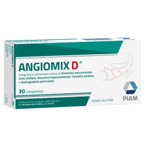 Angiomix D Integratore per il Microcircolo - 30 Compresse