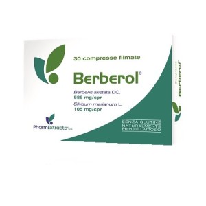 Pharmextracta Berberol Integratore per il Colesterolo - 30 Compresse