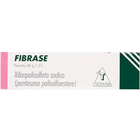 Teofarma Fibrase Pomata 40 G 1,5% Xilanpolisolfato Sodico