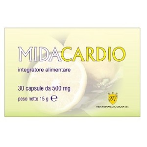 Mida Farmaceutici Group Midacardio 30 Capsule Da 500 Mg