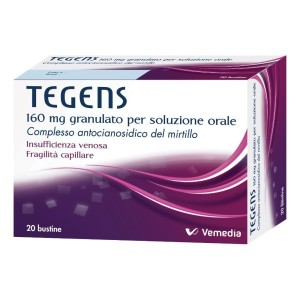 Tegens 160 Mg Granulato Per Soluzione Orale