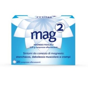 Mag2 2,25 G 20 Compresse Effervescenti Magnesio Pidolato