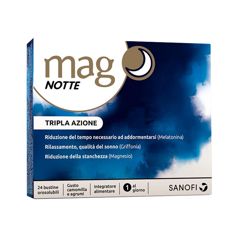 Mag notte 24 bustine orosolubili