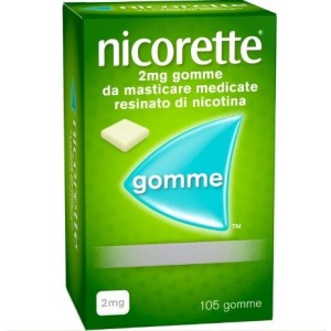 Nicorette 2 mg 105 gomme da masticare