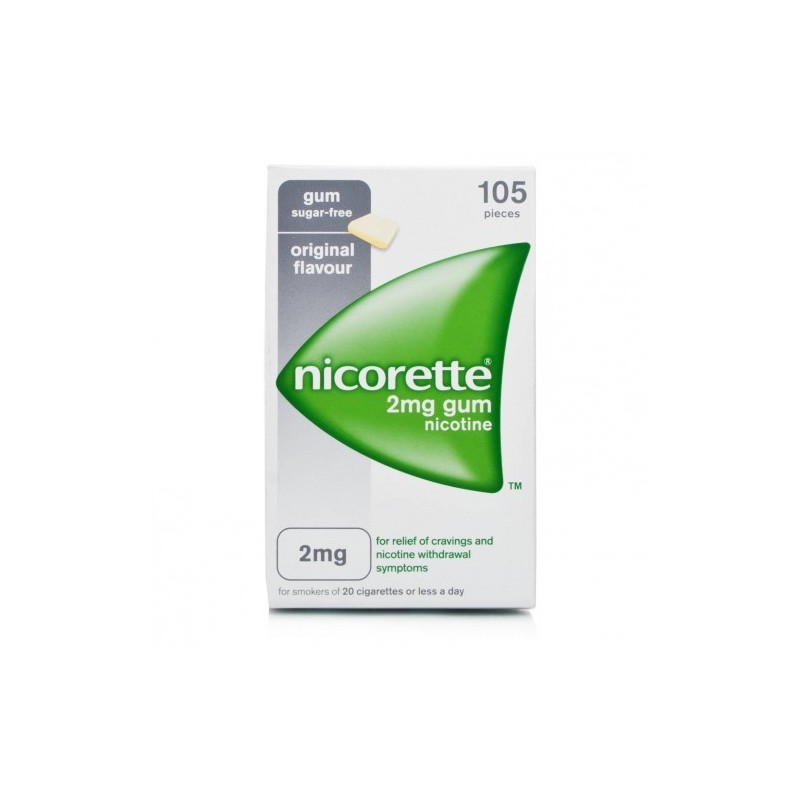 Nicorette 2 mg 105 gomme da masticare