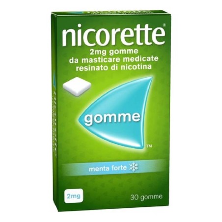 Nicorette 2 Mg 30 Gomme Da Masticare gusto menta
