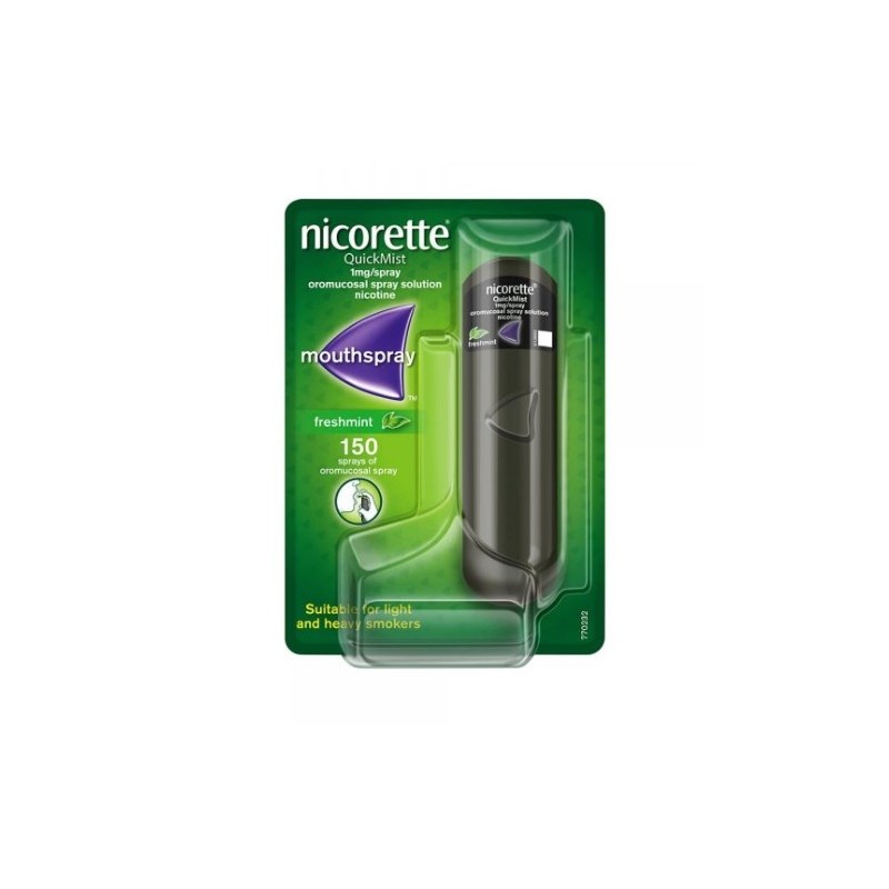 Nicorettequick erogazione Spray Oromucosale Soluzione Nicotina