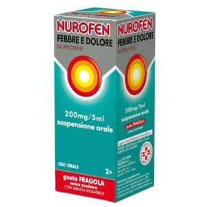Nurofen febbre d*200mg/5ml fra