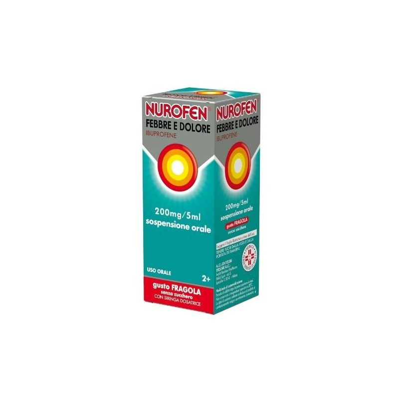 Nurofen febbre d*200mg/5ml fra