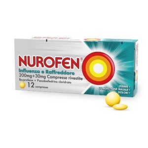 Nurofen Influenza e Raffreddore 12 Compresse Rivestite