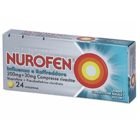 Nurofen influenza raffreddore 24 compresse
