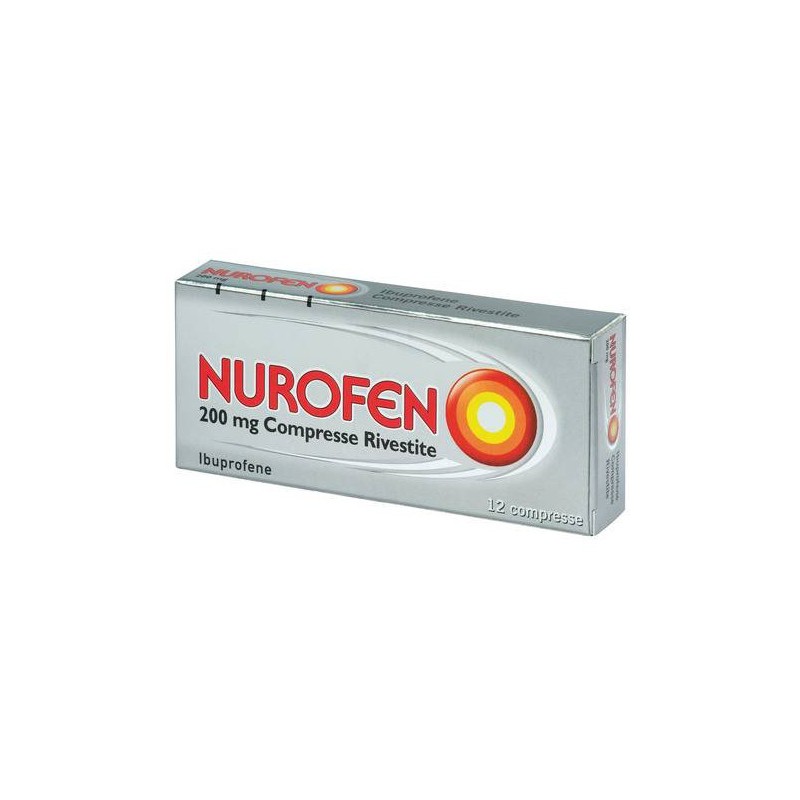 Reckitt Benckiser Nurofen 200 Mg 12 Compresse Rivestite