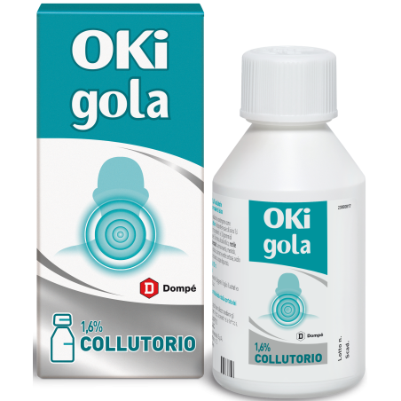 Oki Infiammazione Gola Collutorio 150 Ml Con Tappo Dosatore