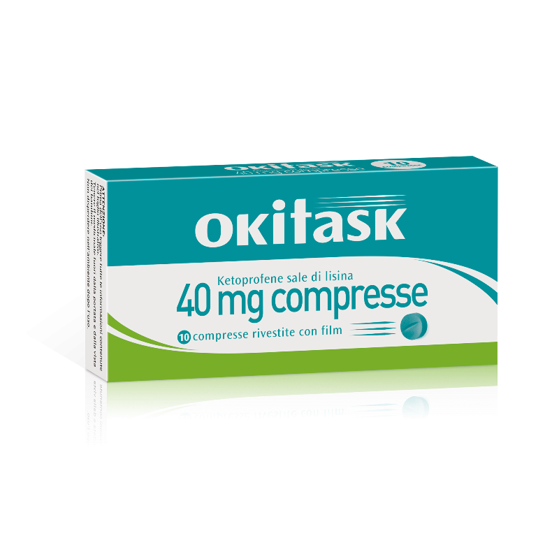 Okitask 40 Mg 10 Compresse Rivestite Con Film