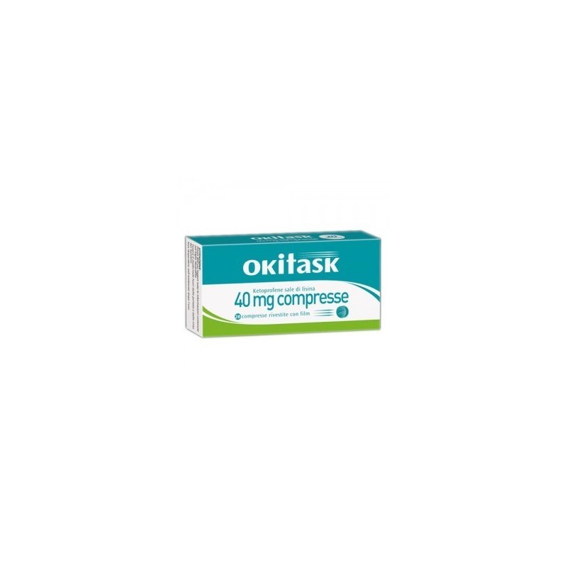 Dompè Farmaceutici Okitask 40 Mg 20 Compresse Rivestite Con Film