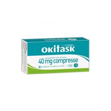 Dompè Farmaceutici Okitask 40 Mg 20 Compresse Rivestite Con Film