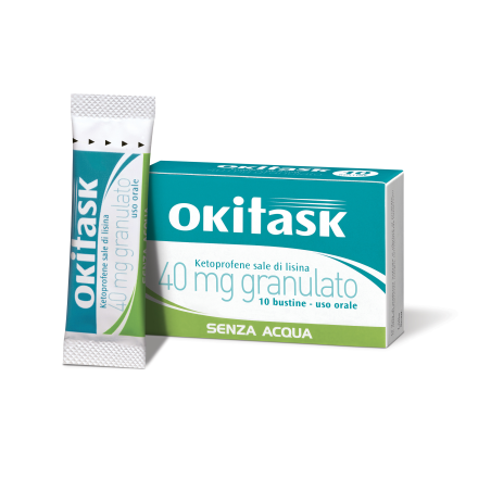 Okitask orale granulare 10 bustine 40mg