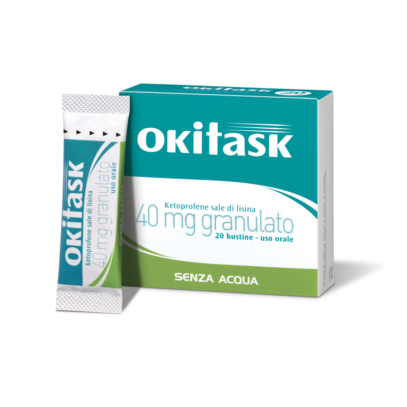 Okitask 40 Mg Granulato Orodispersibile 20 bustine
