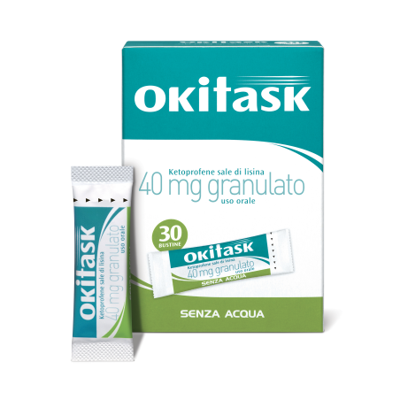 Okitask orale granulare 30 buste 40mg