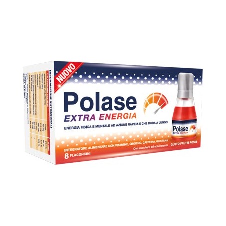 Polase extra energia 8 flaconcini