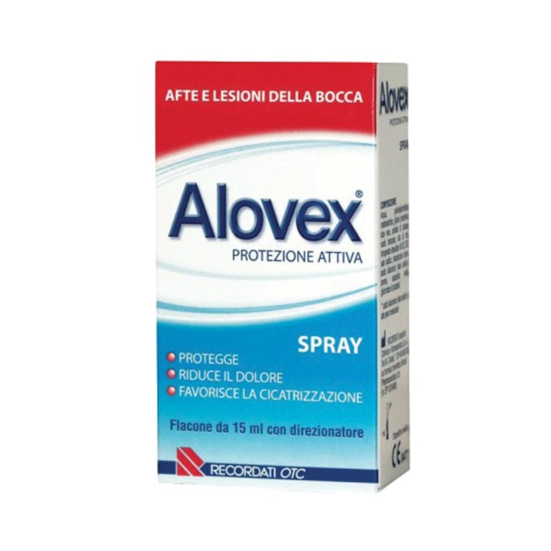 Alovex protezione attiva spray 15 ml